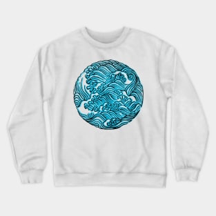 Ha Bun Shu Waves Crewneck Sweatshirt